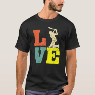 Cricket Liebe Batsman Cricket Players T-Shirt