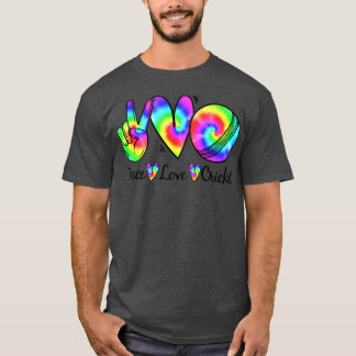 Cricket Liebe Cricket Gefärbte Krawatte Cricket Pl T-Shirt