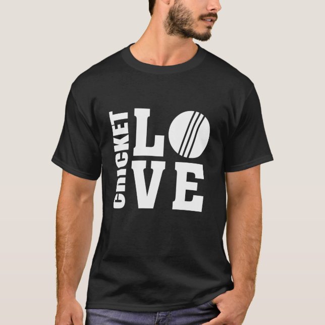 Cricket-Liebe, Cricket T-Shirt (Vorderseite)
