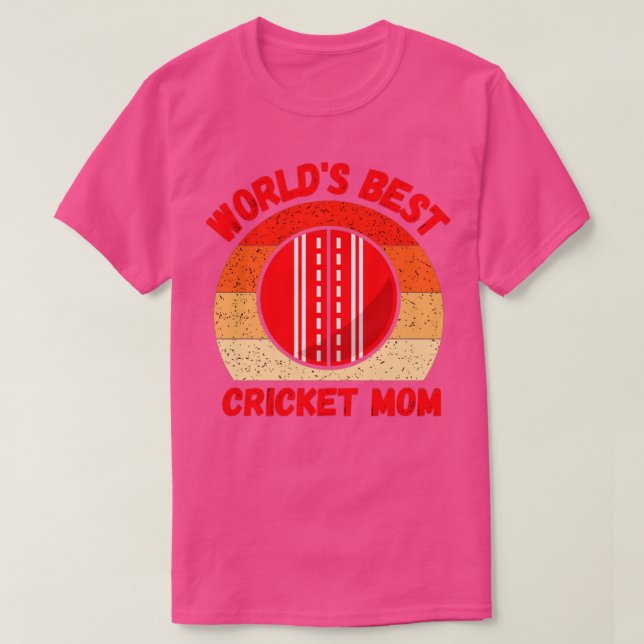 Cricket-Mama2 T-Shirt (Design vorne)