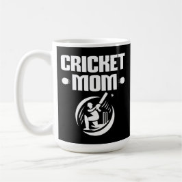 Cricket-Mama Cricketer Son Cricket Lover Mutter Kaffeetasse
