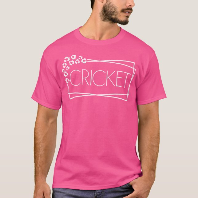 Cricket-Mama T-Shirt (Vorderseite)