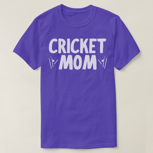 Cricket-Mama T-Shirt (Design vorne)