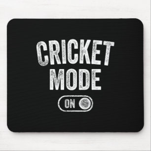 Cricket-Modus Ein Lustiges Cricketer-Geschenk Bowl Mousepad