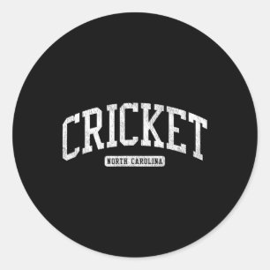 Cricket North Carolina Nc Js03 Hochschule Universi Runder Aufkleber