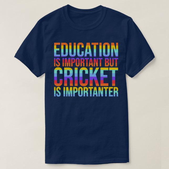 Cricket-Player11 T-Shirt (Design vorne)