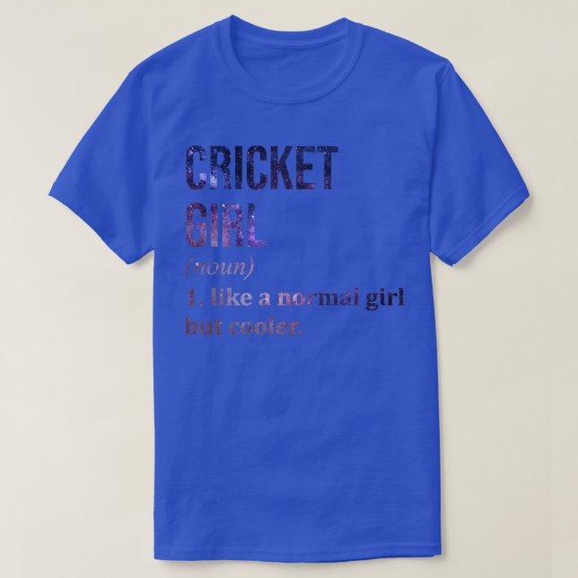 Cricket-Player13 T-Shirt (Design vorne)
