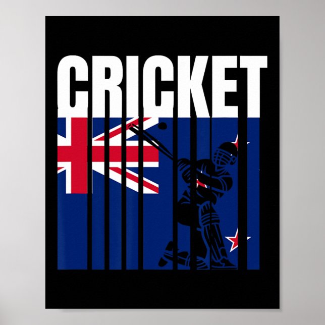 Cricket Player 4  Poster (Vorne)