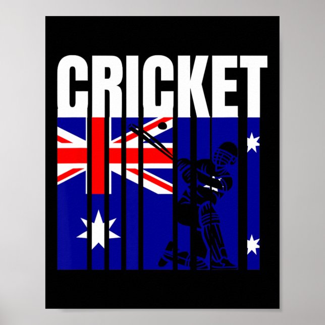 Cricket Player 6  Poster (Vorne)