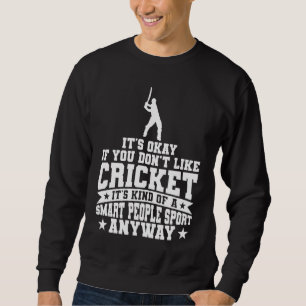 Cricket-Player-Cricket ist eine Art intelligenter Sweatshirt