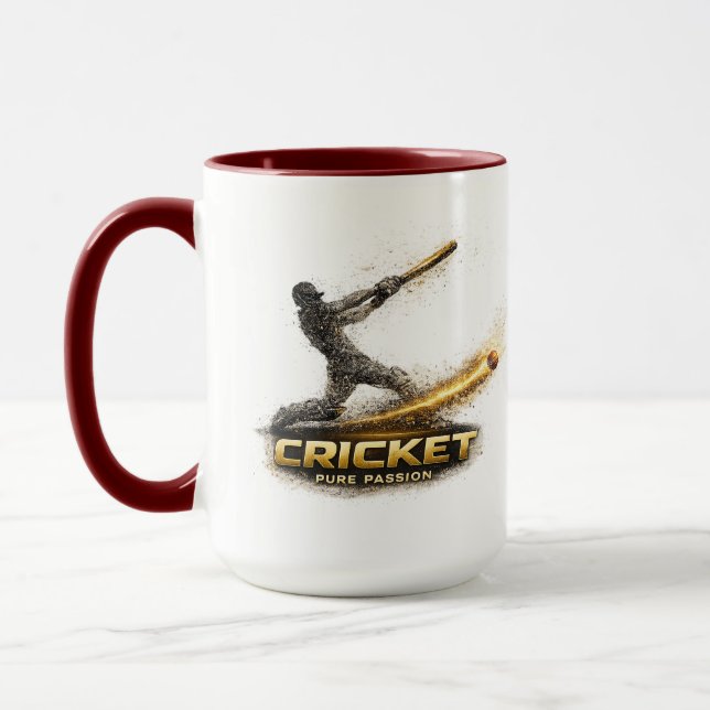 Cricket Pure Passion Gold Motion Combo Mug Tasse (Links)