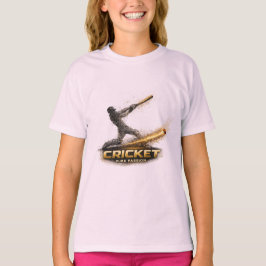 Cricket Pure Passion Gold Motion Mädchen T-Shirt