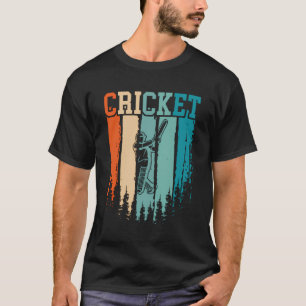 Cricket Retro Vintag T-Shirt