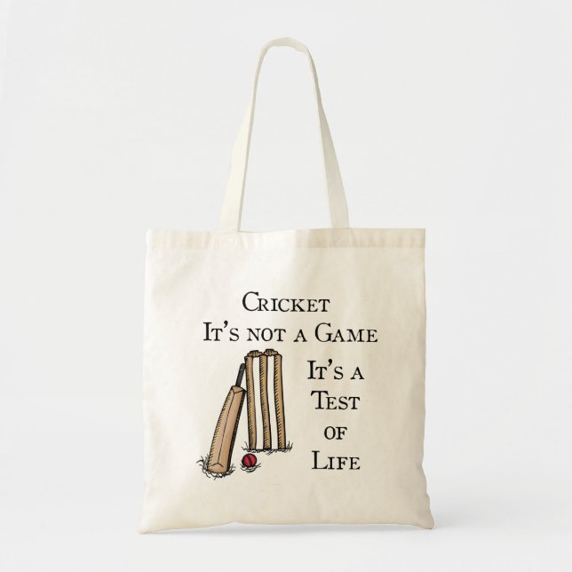 Cricket Shopping Bag Tragetasche (Vorne)