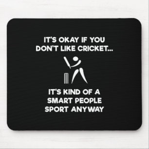 Cricket-Spiel - Lustig Smart - Spieler Mousepad