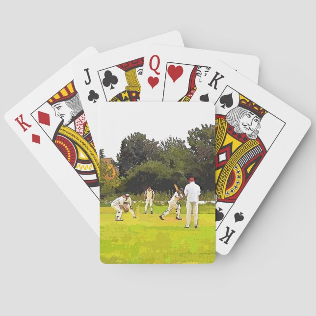 CRICKET SPIELKARTEN (Rückseite)