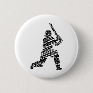 Cricket Sport Spieler 8 Button