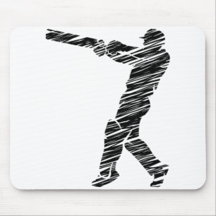 Cricket-Sportler 6 Mousepad