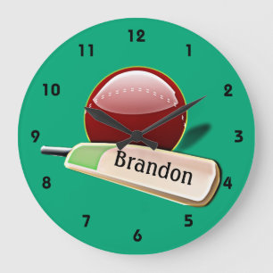 Cricket Sports Design Uhr