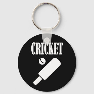 Cricket Sports Geschenk Schlüsselanhänger