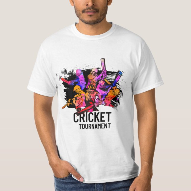 Cricket Sports T-Shirt (Vorderseite)