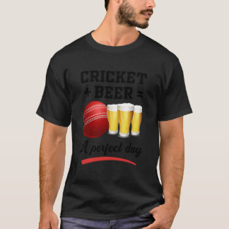 Cricket Studenten Cricketspieler T-Shirt
