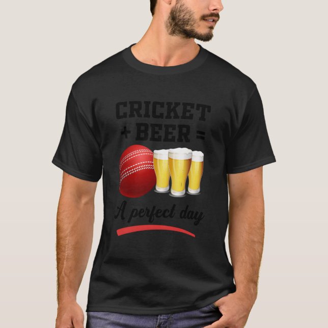 Cricket Students Cricketers T-Shirt (Vorderseite)