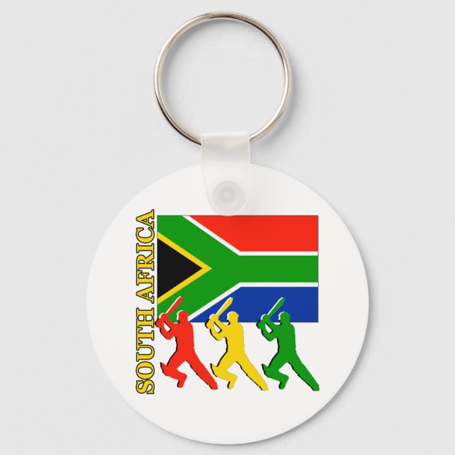 Cricket Südafrika Schlüsselanhänger (Vorderseite)