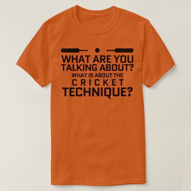 Cricket T-Shirt (Design vorne)