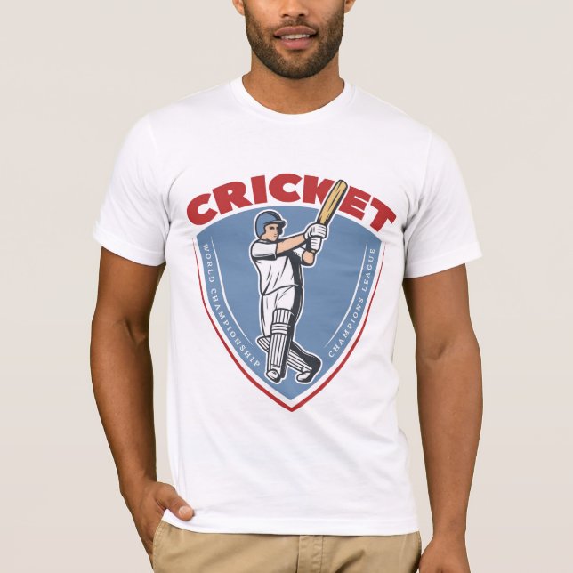 Cricket T-Shirt (Vorderseite)