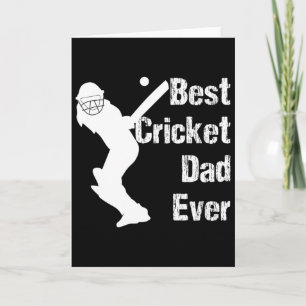 Cricket-T-Shirt für indische Desi-Cricket-Väter 1  Karte