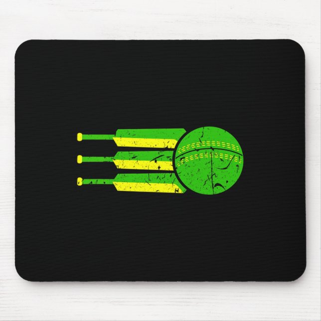 Cricket Team Australien Farben Athlet Australische Mousepad (Vorne)
