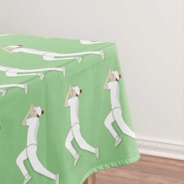 Cricket Tischdecke (Beispiel)