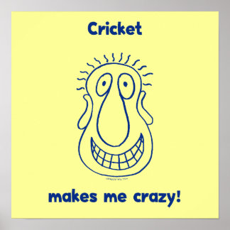 Cricket treibt mich verrückt poster