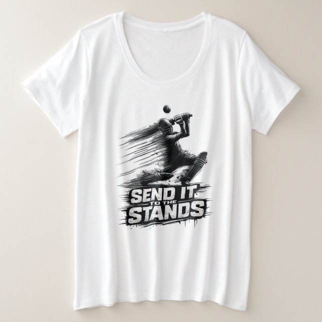 Cricket World Cup Power  T-Shirt (Design vorne)