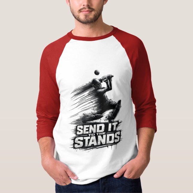 Cricket World Cup Power  T-Shirt (Vorderseite)