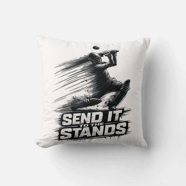 Cricket World Cup Power  T-Shirt Kissen (Vorderseite)