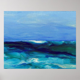 CricketDiane Ocean Beach Poster - Lady of the Sea