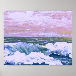 CricketDiane Ocean Poster - Anruf der See