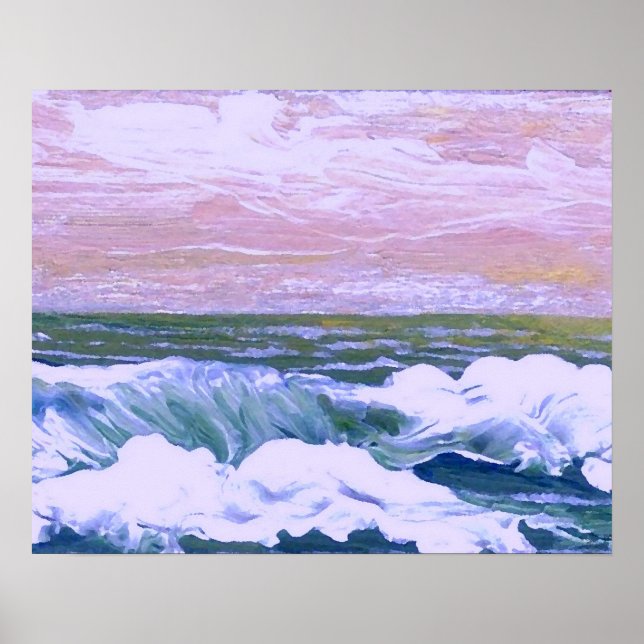 CricketDiane Ocean Poster - Anruf der See (Vorne)