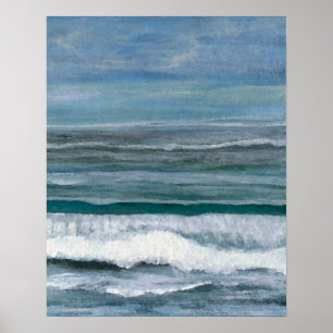 CricketDiane Ocean Poster - Blauer Ozean