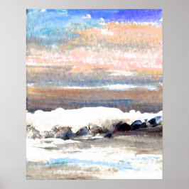 CricketDiane Ocean Poster - Brindle Sea