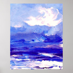 CricketDiane Ocean Poster - Ocean's Song Seascape