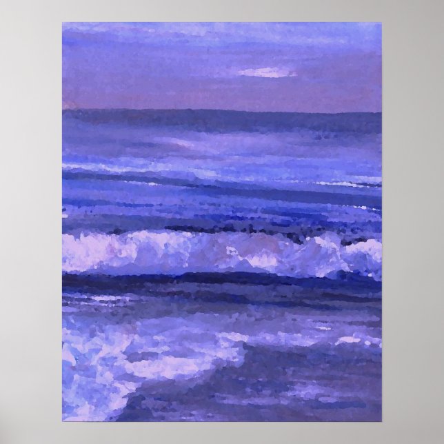 CricketDiane Ocean Poster - Tranquility 2 Seascape (Vorne)