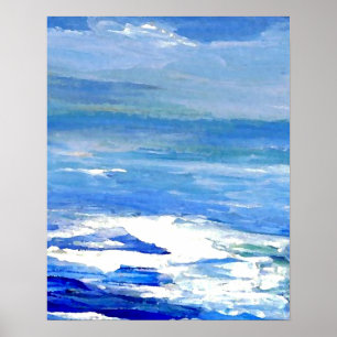 CricketDiane Ozean-Plakat-entfernter Himmel Poster