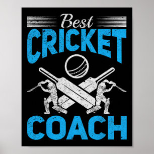 Cricketing Cricket - Bester Cricket-Trainer Poster