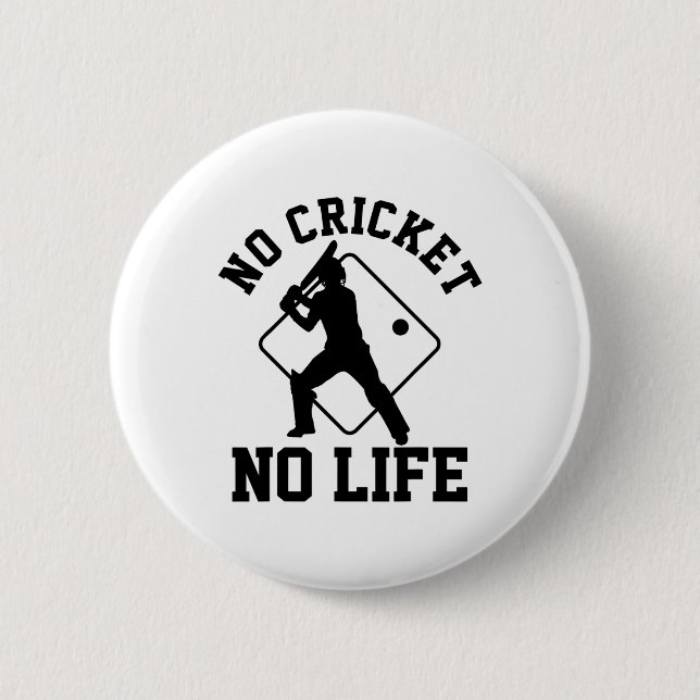 Crickets Spieler  Button (Vorderseite)