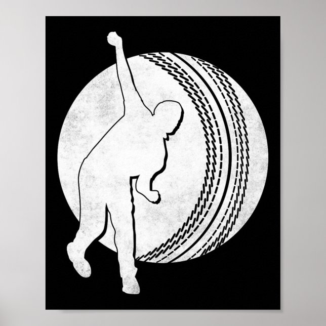 Cricketspieler 12  poster (Vorne)