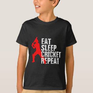 Cricketspieler Cooles Geschenk T-Shirt