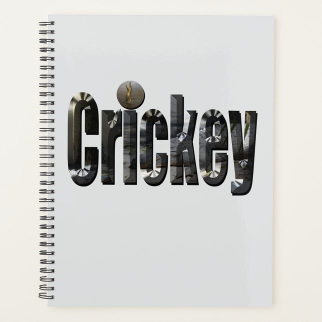Crickey: Aussie Slang Word made with Crocodiles, Planer (Vorderseite)